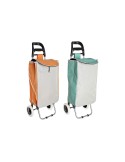 Carrello Home ESPRIT Verde Grigio Pesca 37 L 34 x 20 x 96 cm (2 Unità) da Home ESPRIT, Borse e cestini per la spesa - Ref: S3...