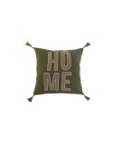 Cuscino Home ESPRIT Verde Naturale Boho 45 x 5 x 45 cm da Home ESPRIT, Cuscini decorativi - Ref: S3055176, Precio: 13,49 €, D...