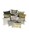 Cuscino Home ESPRIT Verde Naturale Boho 45 x 5 x 45 cm da Home ESPRIT, Cuscini decorativi - Ref: S3055178, Precio: 11,98 €, D...