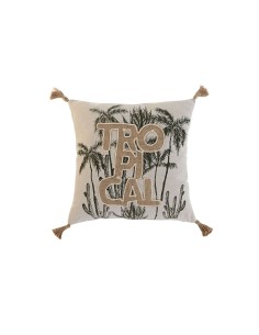 Coussin Home ESPRIT Marron Moutarde Terre cuite Patchwork Boho 45 x 45 cm | Tienda24 Tienda24.eu