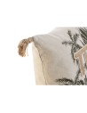 Coussin Home ESPRIT Beige Naturel Tropical Boho 45 x 5 x 45 cm | Tienda24 Tienda24.eu