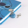 Diario Stitch Azul 16,5 x 21 x 3 cm de Stitch, Diarios - Ref: S0737229, Precio: 10,39 €, Descuento: %