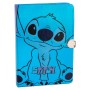 Journal intime Stitch Bleu 16,5 x 21 x 3 cm de Stitch, Carnets blancs & Journaux intimes - Réf : S0737229, Prix : 10,39 €, Re...