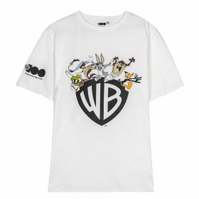 Camiseta de Manga Corta Hombre Warner Bros Blanco de Warner Bros, Camisetas - Ref: S0737237, Precio: 10,32 €, Descuento: %