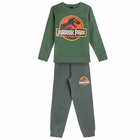 Fato de Treino Infantil Jurassic Park Verde-escuro | Tienda24 - Global Online Shop Tienda24.eu