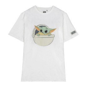 Kurzarm-T-Shirt für Kinder The Mandalorian Weiß von The Mandalorian, T-Shirts - Ref: S0737286, Preis: 10,32 €, Rabatt: %