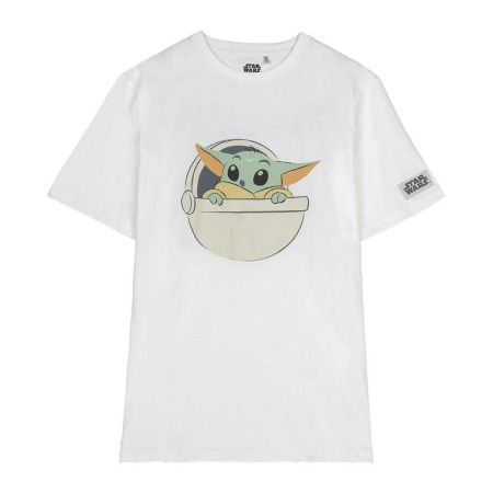 Camisola de Manga Curta Infantil The Mandalorian Branco de The Mandalorian, Camisolas de manga curta - Ref: S0737286, Preço: ...