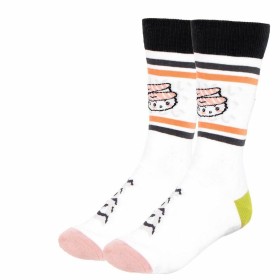 Meias Otaku Unissexo Branco de Otaku, Meias pelos gémeos - Ref: S0737292, Preço: 5,57 €, Desconto: %