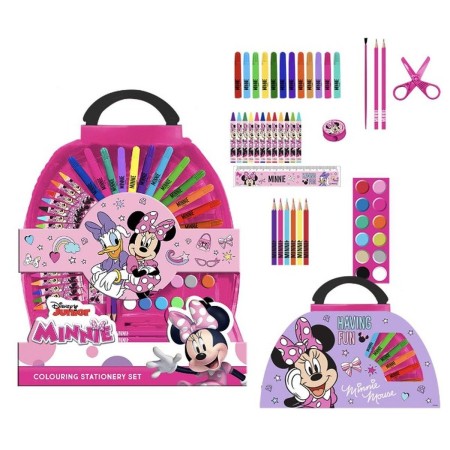 Stationery Set Minnie Mouse Briefcase Pink by Minnie Mouse, School Supply Sets - Ref: S0737426, Price: 11,11 €, Discount: %