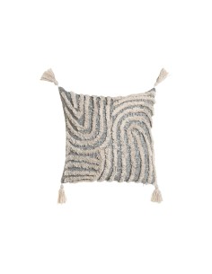 Coussin Home ESPRIT Vert Naturel Boho 45 x 5 x 45 cm | Tienda24 Tienda24.eu