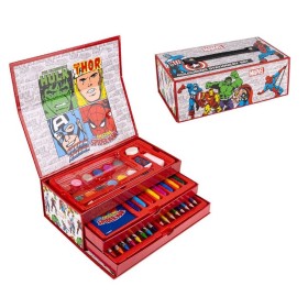 Set de pintura Marvel Maletín Rojo de Marvel, Pinturas - Ref: S0737427, Precio: 11,11 €, Descuento: %