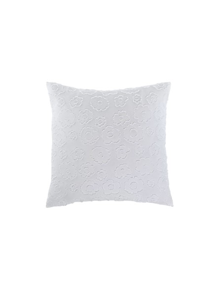 Cojín Home ESPRIT Blanco 45 x 45 x 45 cm | Tienda24 Tienda24.eu