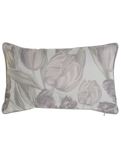 Cojín Home ESPRIT Impreso Tulipán 50 x 10 x 30 cm de Home ESPRIT, Cojines - Ref: S3055280, Precio: 9,91 €, Descuento: %