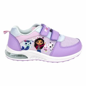 LED Trainers Gabby's Dollhouse Velcro Lilac by Gabby's Dollhouse, Outdoors and sport - Ref: S0737675, Price: 26,47 €, Discoun...