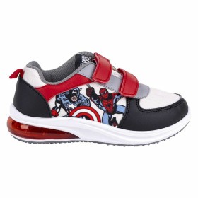 Scarpe Sportive con LED The Avengers Velcro Nero di The Avengers, Aria aperta e sport - Rif: S0737677, Prezzo: 24,28 €, Scont...