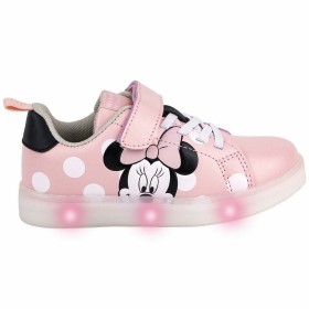 LED Trainers Minnie Mouse Velcro Pink by Minnie Mouse, Outdoors and sport - Ref: S0737699, Price: 25,47 €, Discount: %