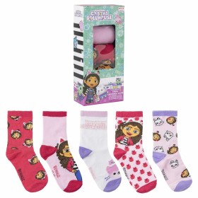 Calcetines Gabby's Dollhouse 5 Piezas de Gabby's Dollhouse, Calcetines cortos - Ref: S0737706, Precio: 9,63 €, Descuento: %