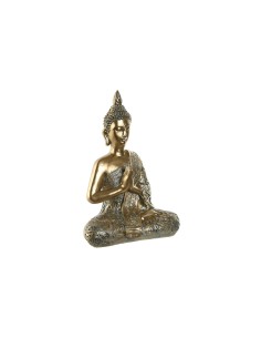 Statua Decorativa Home ESPRIT Dorato Buddha Orientale 29 x 16 x 37 cm da Home ESPRIT, Soprammobili - Ref: S3055337, Precio: 2...