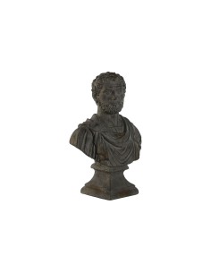 Figura Decorativa Face Dourado 27 x 32,5 x 10,5 cm (4 Unidades) | Tienda24 Tienda24.eu