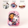 3D School Bag Gabby's Dollhouse Pink 25 x 31 x 10 cm | Tienda24 - Global Online Shop Tienda24.eu