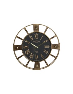 Horloge Murale DKD Home Decor Argenté Doré Fer Engrenage 60 x 5 x 60 cm (2 Unités) | Tienda24 Tienda24.eu