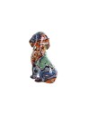 Figura Decorativa Home ESPRIT Multicolor Cão 13,5 x 9,5 x 19,5 cm | Tienda24 Tienda24.eu