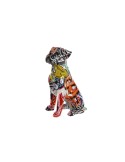 Decorative Figure Home ESPRIT Multicolour Dog 14 x 9 x 19,5 cm | Tienda24 Tienda24.eu