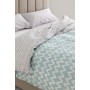 Juego de funda nórdica Alexandra House Living Brenda Multicolor Cama de 180 3 Piezas de Alexandra House Living, Edredones y f...