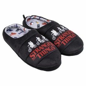 House Slippers Stranger Things Black by Stranger Things, Slippers - Ref: S0737997, Price: 11,50 €, Discount: %