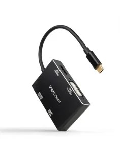 Hub USB Startech ST7300USBME Noir | Tienda24 Tienda24.eu