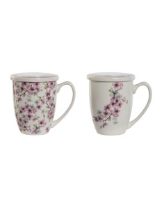 Juego de 6 Tazas de Café Alexandra House Living Porcelana | Tienda24 Tienda24.eu