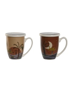 Piece Coffee Cup Set Versa Nomma Porcelain (6 Pieces) (5,8 x 6 x 5,8 cm) | Tienda24 Tienda24.eu