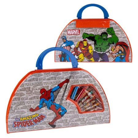 Papierwaren-Set Marvel 50 Stücke Rot von Marvel, Schulschreibsets - Ref: S0738493, Preis: 11,11 €, Rabatt: %