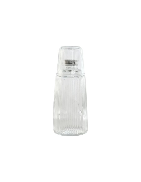 Wasserflasche Home ESPRIT Durchsichtig Kristall 240 ml 1 L | Tienda24 Tienda24.eu