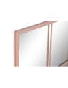 Wall mirror Home ESPRIT Light Pink Crystal Iron Mirror Window Scandi 90 x 1 x 120 cm | Tienda24 Tienda24.eu