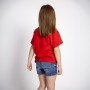 T shirt à manches courtes Enfant Minnie Mouse Rouge de Minnie Mouse, T-shirts - Réf : S0738655, Prix : 7,50 €, Remise : %