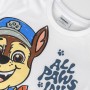 Camiseta de Manga Corta Infantil The Paw Patrol Blanco de The Paw Patrol, Camisetas de manga corta - Ref: S0738665, Precio: 1...