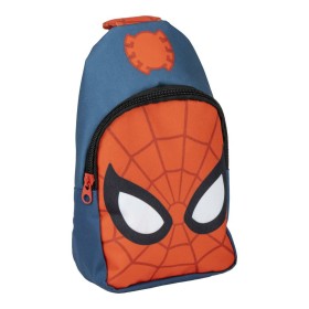 Zaino per Bambini Spider-Man Borsa a Tracolla Azzurro Rosso 13 x 23 x 7 cm di Spider-Man, Zainetti per bambini - Rif: S073872...