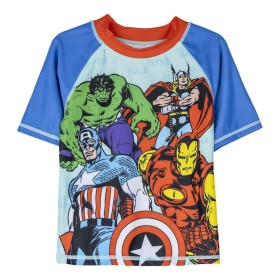 T-shirt da Bagno The Avengers Azzurro di The Avengers, Abbigliamento da bagno - Rif: S0738744, Prezzo: 0,00 €, Sconto: %