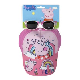 Set of cap and sunglasses Peppa Pig 2 Pieces Pink (51 cm) by Peppa Pig, Hats & Caps - Ref: S0738823, Price: 8,52 €, Discount: %