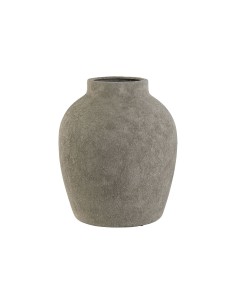 Vaso Alexandra House Living Dourado Cerâmica 23 x 24 x 34 cm Com pegas | Tienda24 Tienda24.eu