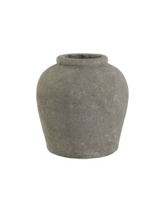 Vase Alexandra House Living Nacre noire 20 x 20 x 23 cm | Tienda24 Tienda24.eu