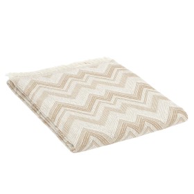 Blanket Alexandra House Living Fez Beige 125 x 180 cm by Alexandra House Living, Blankets and bedcovers - Ref: D1602854, Pric...