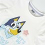 Camiseta de Manga Corta Infantil Bluey Blanco de Bluey, Camisetas de manga corta - Ref: S0739535, Precio: 7,50 €, Descuento: %