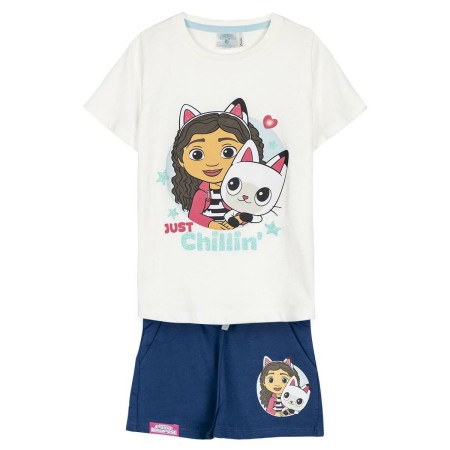 Pijama Infantil Gabby's Dollhouse Azul Beige de Gabby's Dollhouse, Pijamas dos piezas - Ref: S0739540, Precio: 18,43 €, Descu...