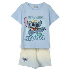 Pigiama Per bambini Stitch Azzurro Chiaro di Stitch, Pigiami due pezzi - Rif: S0739541, Prezzo: 15,48 €, Sconto: %