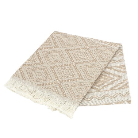 Blanket Alexandra House Living Tunez Beige 125 x 180 cm by Alexandra House Living, Blankets and bedcovers - Ref: D1602863, Pr...