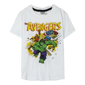 Kurzarm-T-Shirt für Kinder Marvel Weiß von Marvel, T-Shirts - Ref: S0739552, Preis: 9,01 €, Rabatt: %