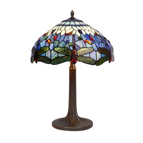 Desk lamp Viro Belle Epoque Blue Zinc 60 W 40 x 62 x 40 cm by Viro, Bedside and Table Lamps - Ref: D1602868, Price: 307,00 €,...