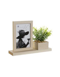 Fotorahmen Braun Holz Kristall 20 x 1 x 25 cm | Tienda24 Tienda24.eu